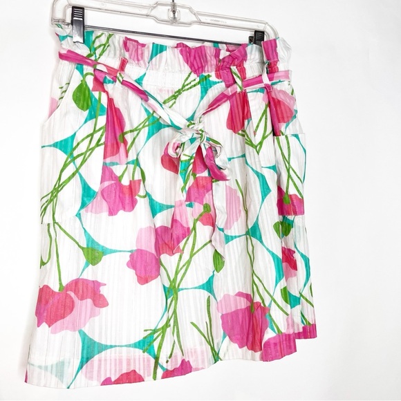 Lilly Pulitzer Dresses & Skirts - Lilly Pulitzer | Had Me A Blast Paper Pag Flora Avery Skirt